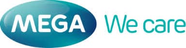 Mega We Care logo
